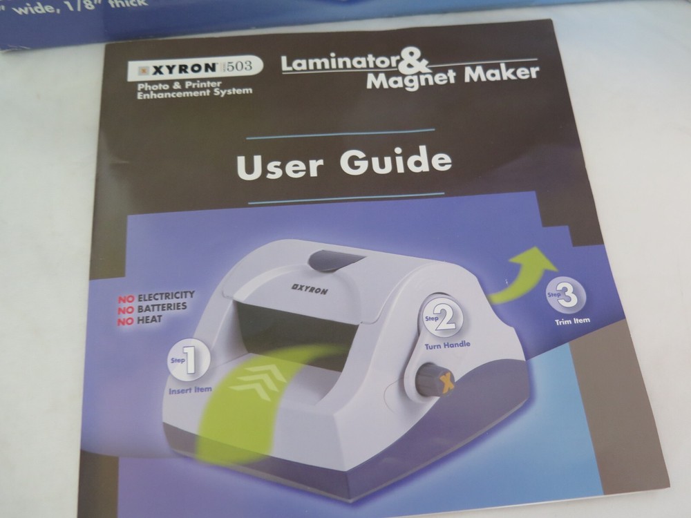 Xyron Model 503 Laminator & Magnet Maker in Box
