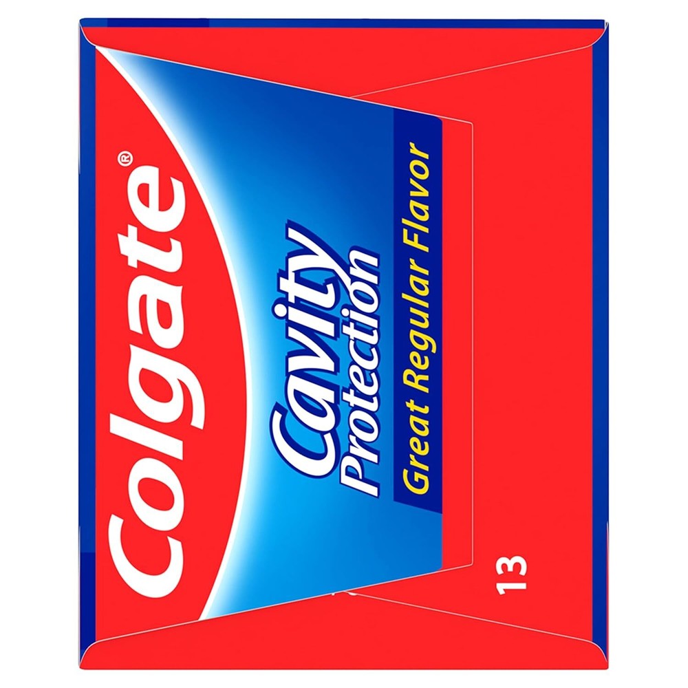 6-Pack Colgate Regular Cavity Protection Toothpaste with Fluoride, White 6 oz