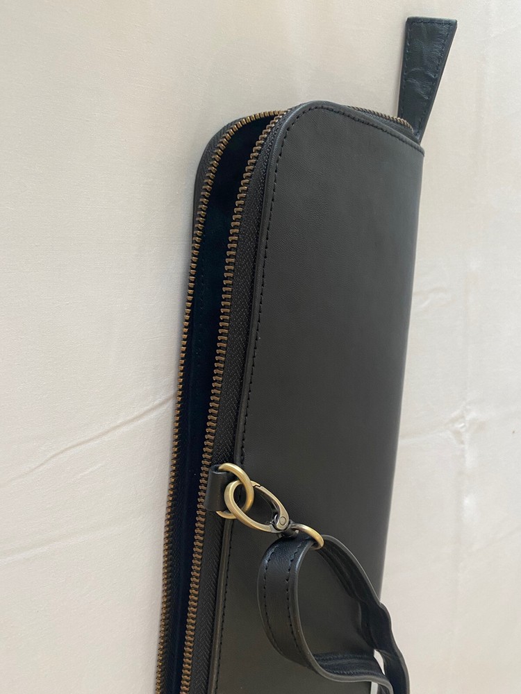 Handmade Leather Two-Piece Snooker/Pool/Billiard Cue Case.
