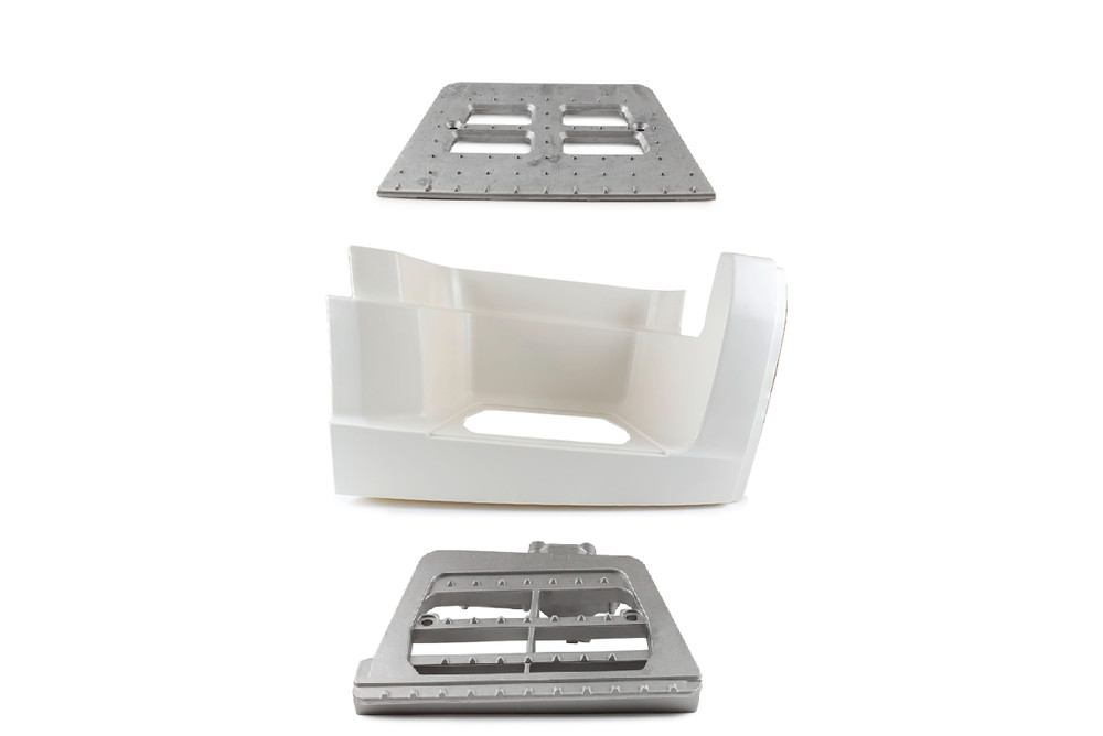 COMPLETE LOWER STEP ASSEMBLY RH DRIVERS SIDE FITS DAF CF65 CF75 CF85 2001-2013