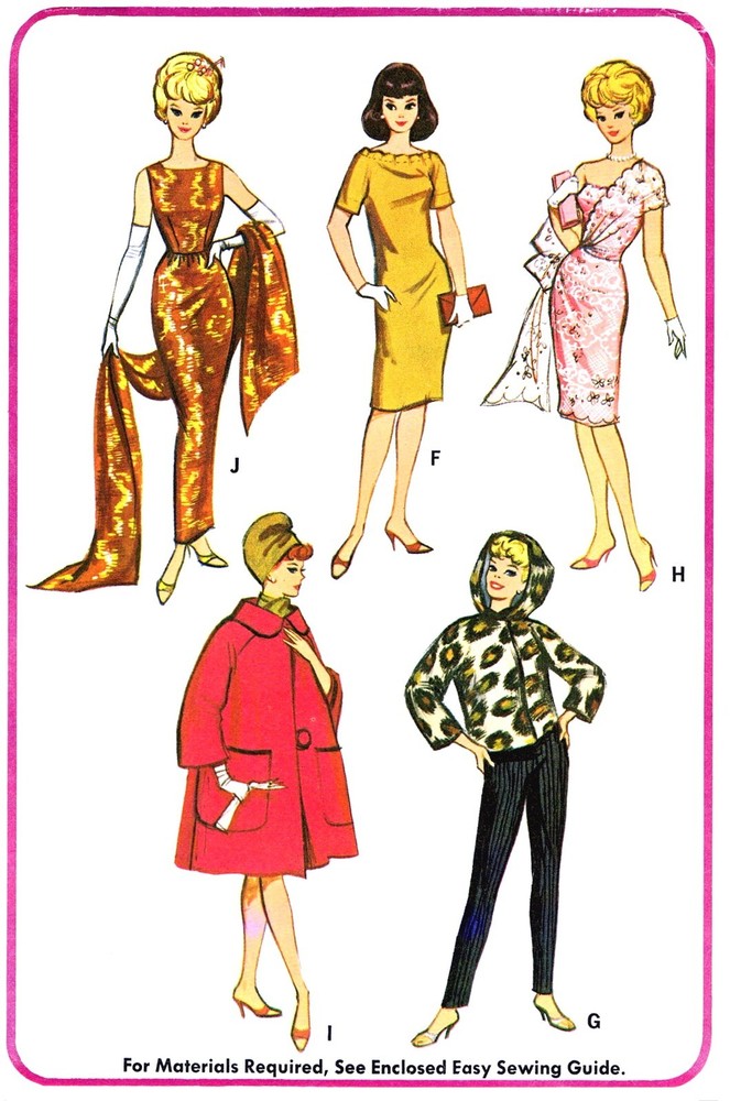 BARBIE Midge Sewing Pattern McCall's 7137