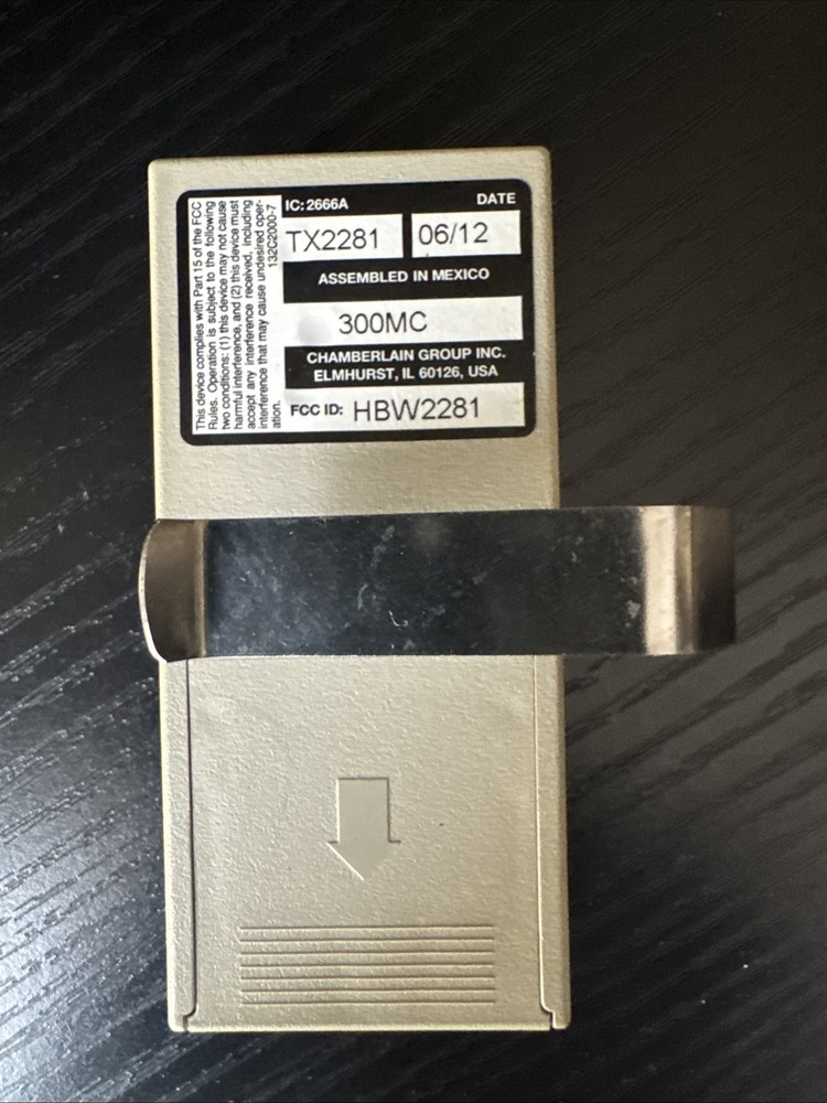chamberlain garage door opener 300MC Control