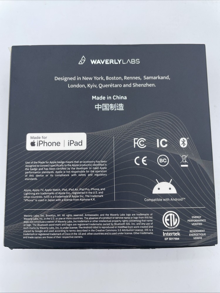 Waverly Labs Ambassador Professional Language Translating Earpieces