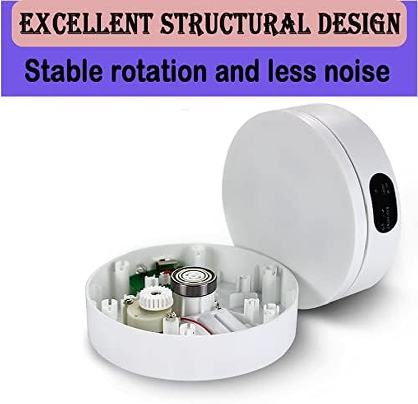 Electric Rotating Display Stand 360°Automatic Mute Photography Rotating Turntabl