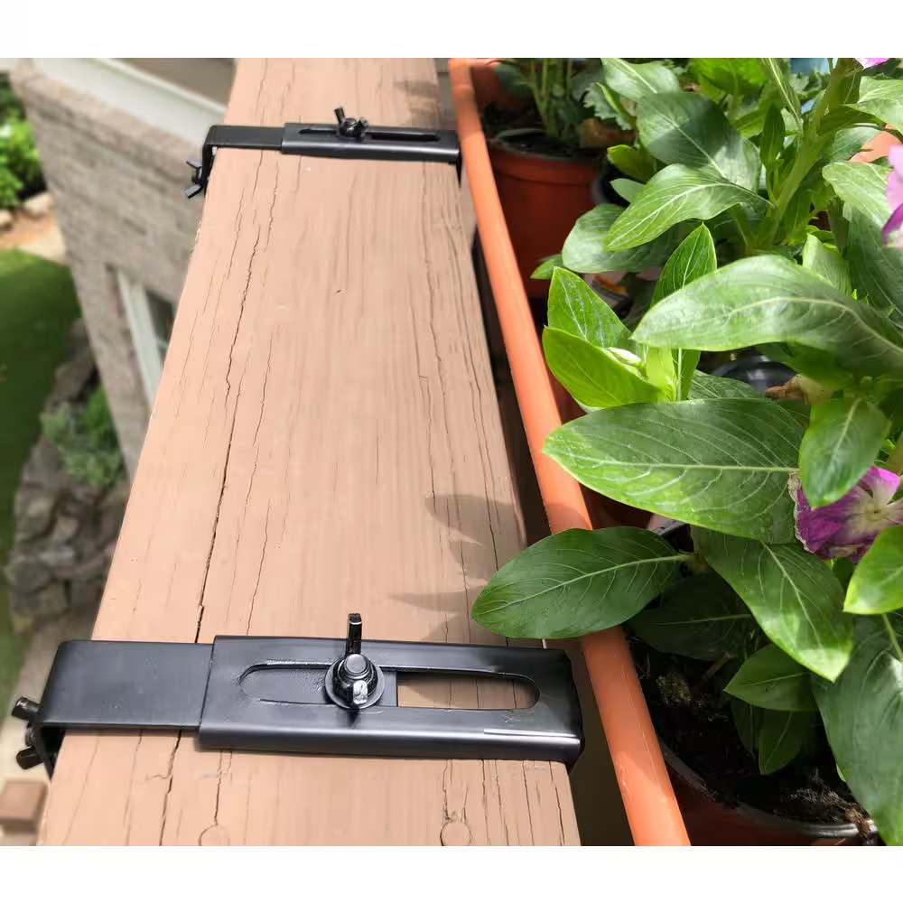 Adjustable Window Planter Box Single Metal Bracket