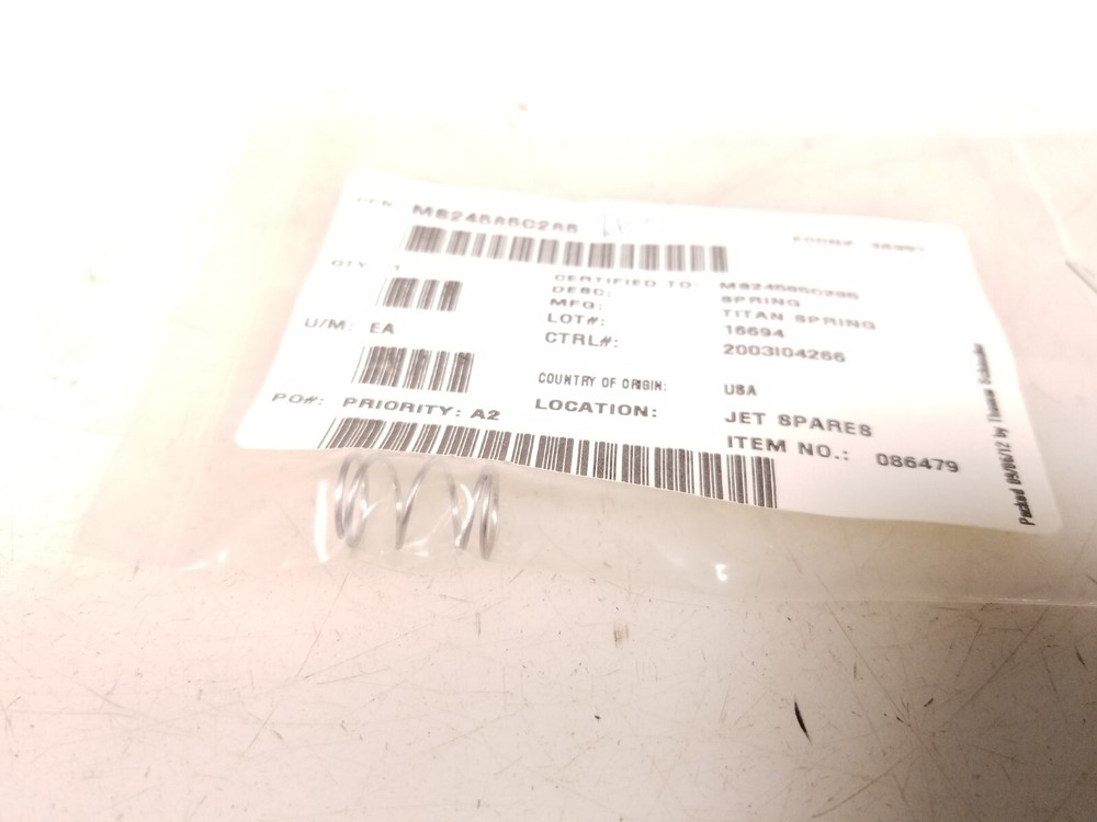 Spring M824585C285 Free Shipping