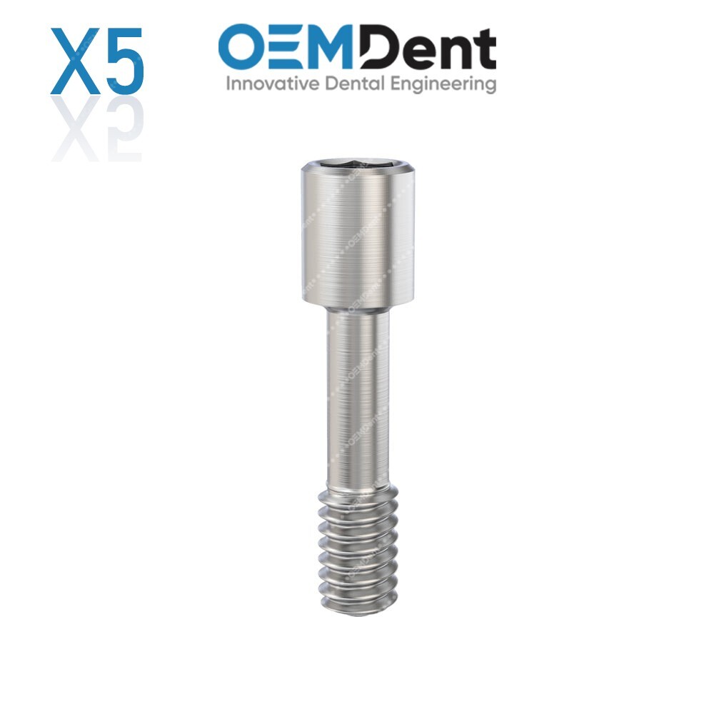 X5 Screw For Narrow Platform Abutment NobelActive® Compatible Conical