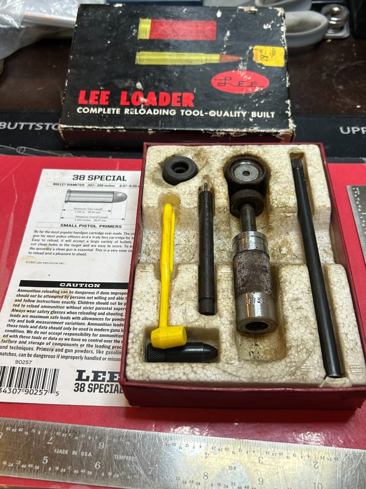 Vintage Lee Loader .38 Special