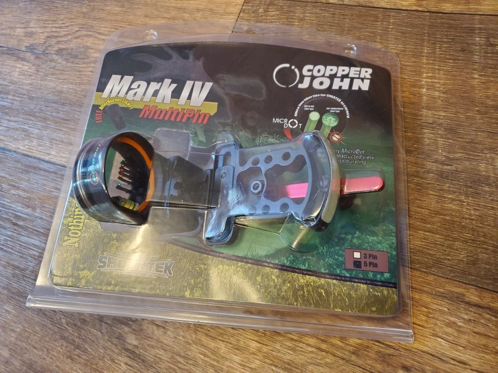 Copper John Mark IV Multi Pin Sight 5 Pin Slider
