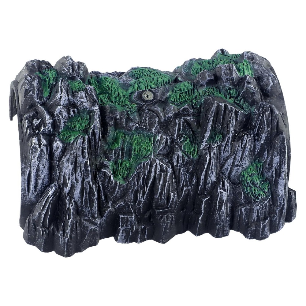 Plastic Railway Tunnel Accessory for Cave Simulation in Model Railroads