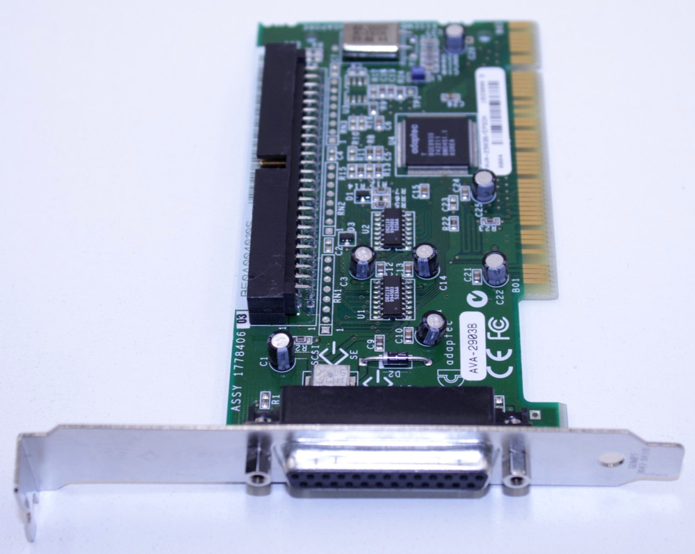 Adaptec AVA-2903B/EPSON Ultra SCSI PCI Controller Card