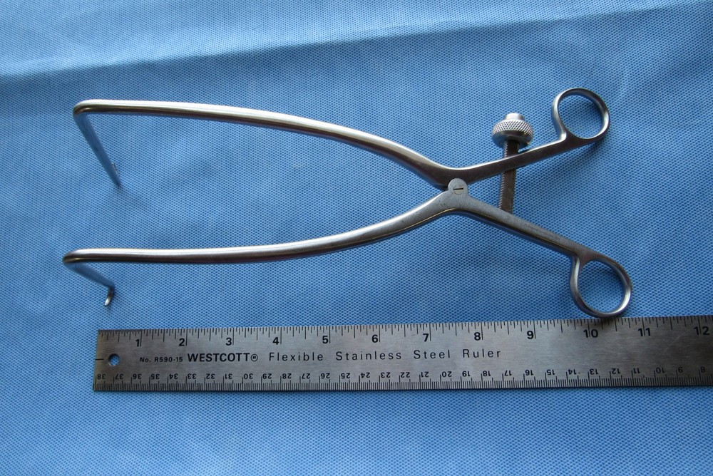 gSource Gelpi Deep 10.5" Retractor 90 deg. Angular 4" 1x1 Blunt Point Speedlock