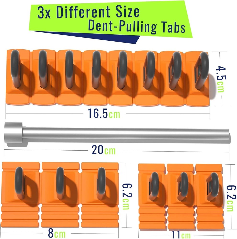 Professional Paintless Dent Puller Kit - Ergonomic Tools for Effortless Repairs