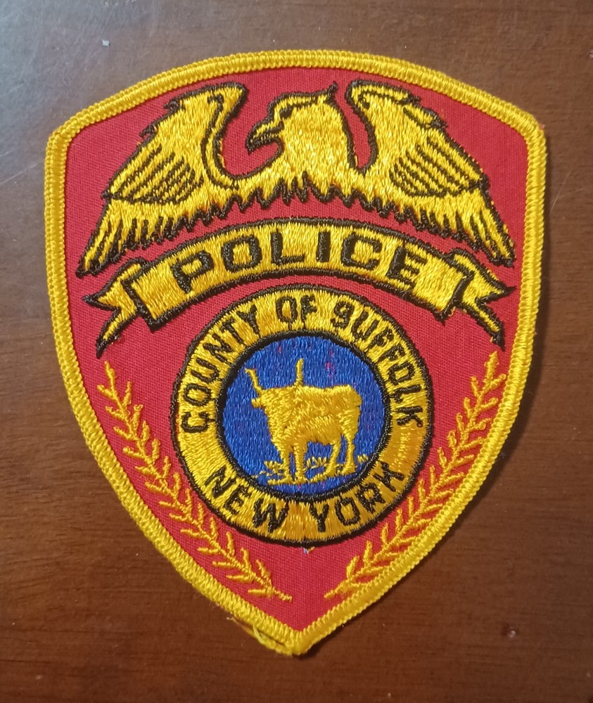 Suffolk County New York Police Shoulder Patch