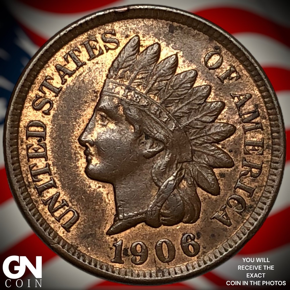 1906 Indian Head Cent Penny  M1683