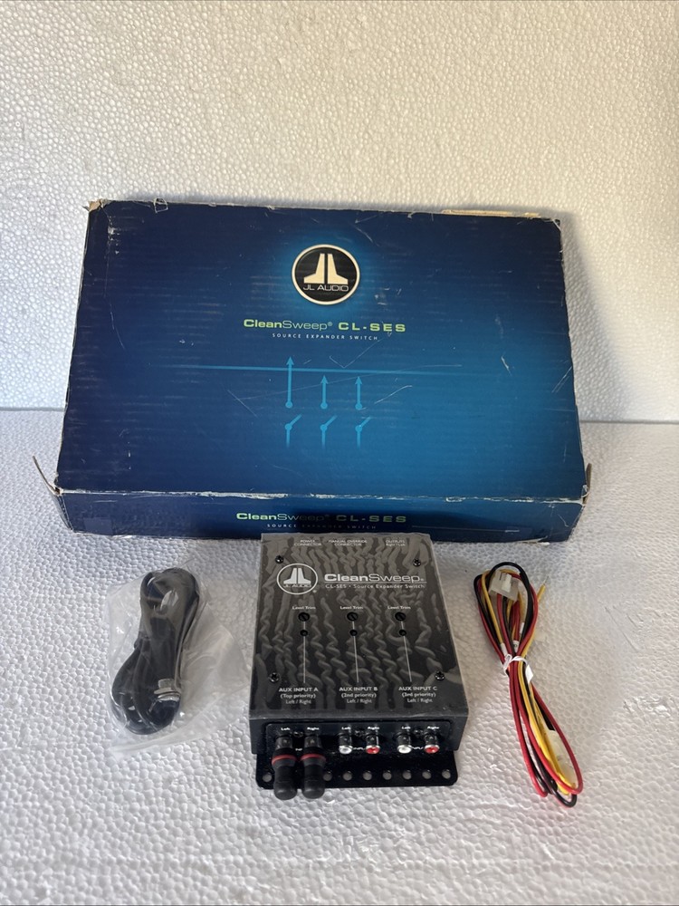 JL Audio CL-SES CleanSweep Source Expander Switch for the CL441dsp