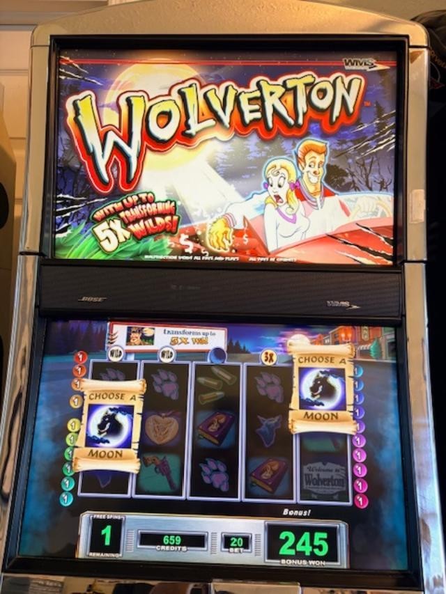 WMS WILLIAMS BB1, BB2 WOLVERTON SLOT MACHINE SOFTWARE GAME CARD & OS CLASSIC !