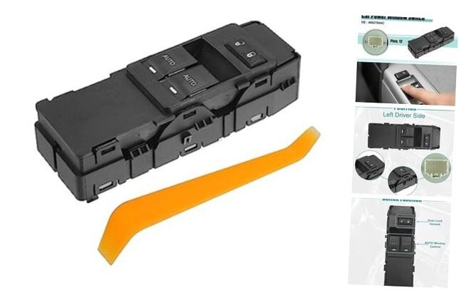 Front Left Window Switch for Dodge Challenger 2011-2014 4602784AC
