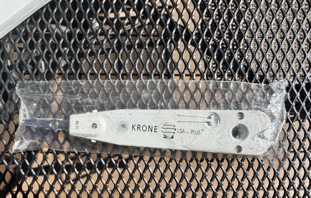 KRONE LSA-PLUS Punch Down Tool w/ Sensor 6647 2 055-01 Telecom Insertion