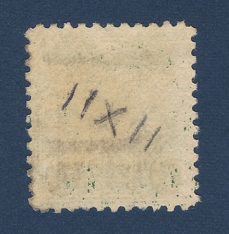 ERROR US STAMP 3C PRECANCEL LITTLE SILVER BELOW LINES