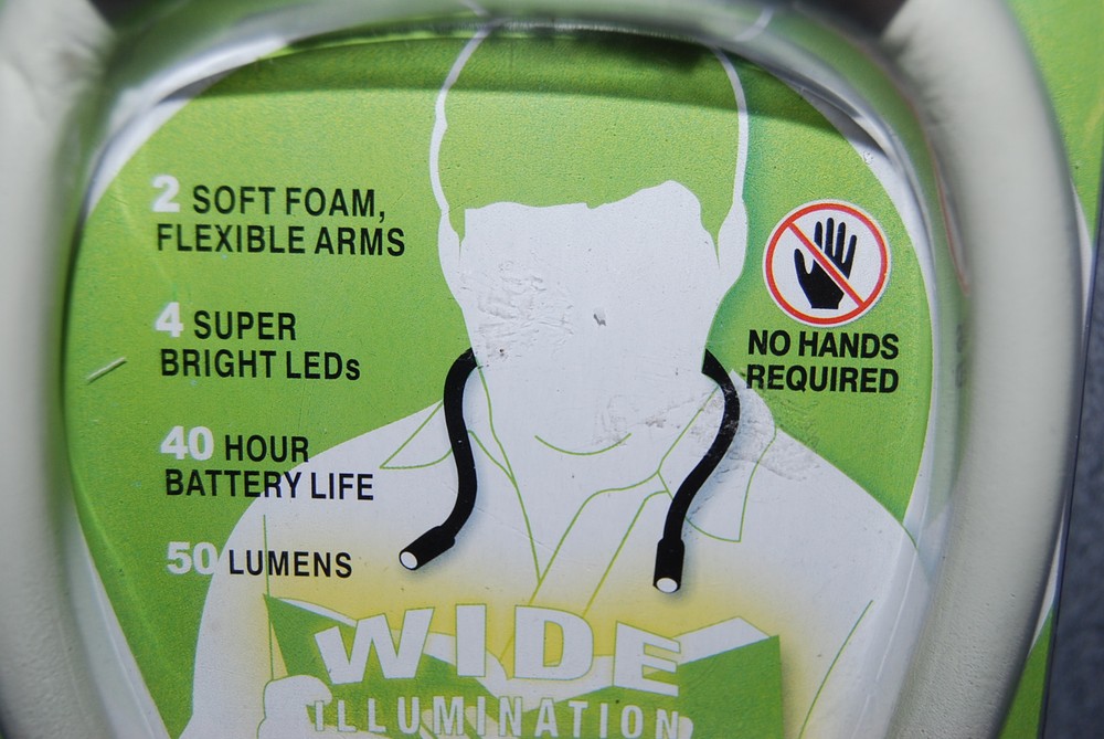 HUGlight Hands-Free Flexible LED Reading Light Multifunctional S4130