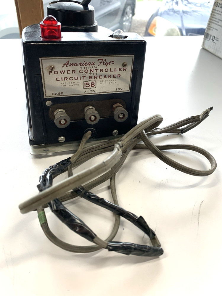 American Flyer Train Transformer No. 15B READ Description