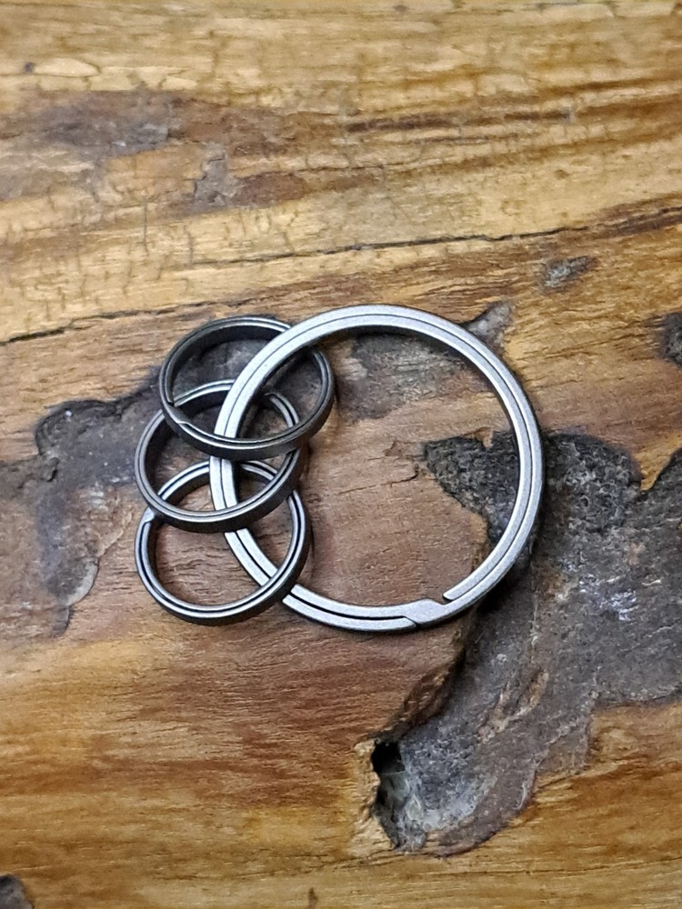 Pro Series Titanium Sidepush Keyring Set