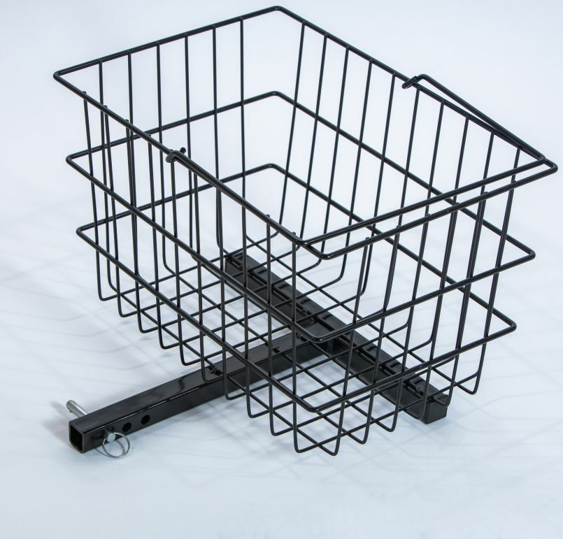 Rear Basket Accessory for Pride Mobility Scooter Sturdy Center-Support