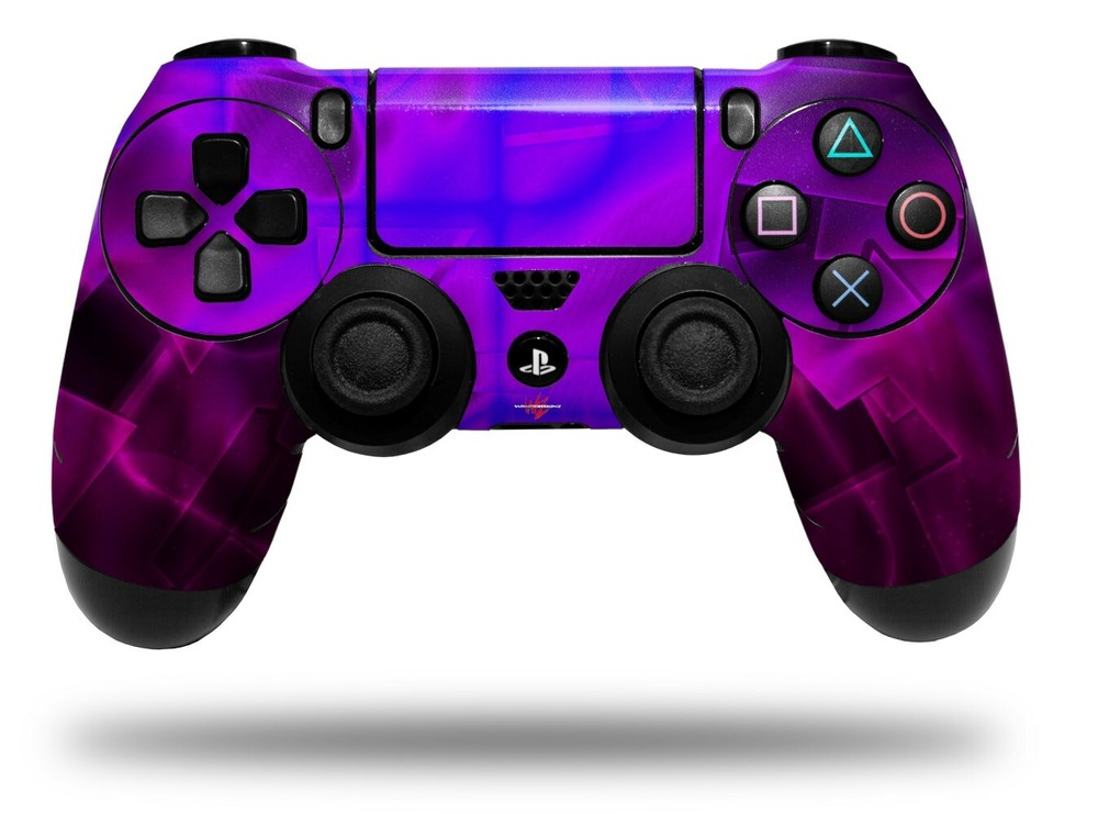 Skin for Sony PS4 Controller Cubic Shards Pink