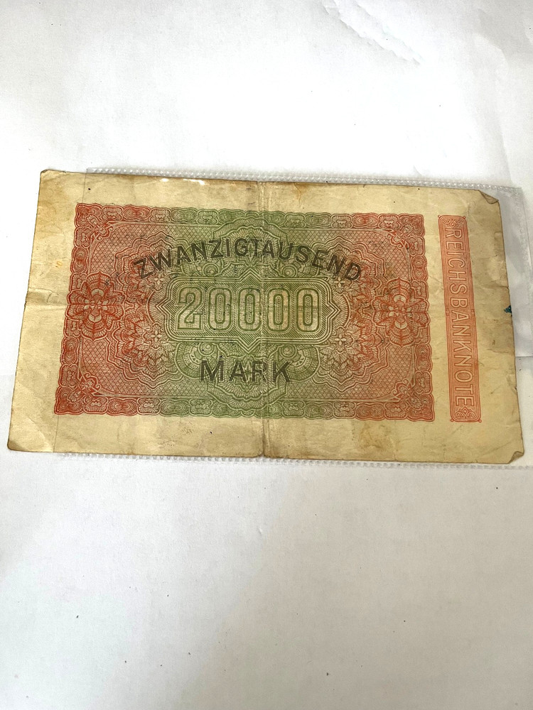 GERMAN BANK NOTES 1924 / 1923 / 1937 ( 3 Notes )