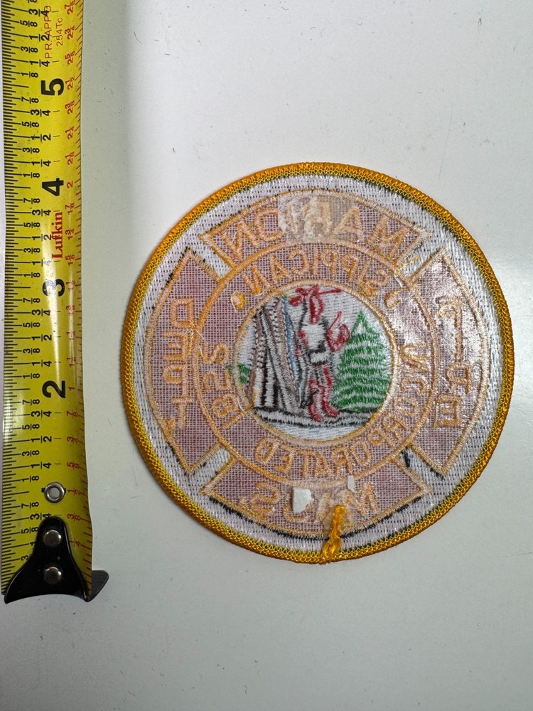 Marion Fire Massachusetts MA Patch N1