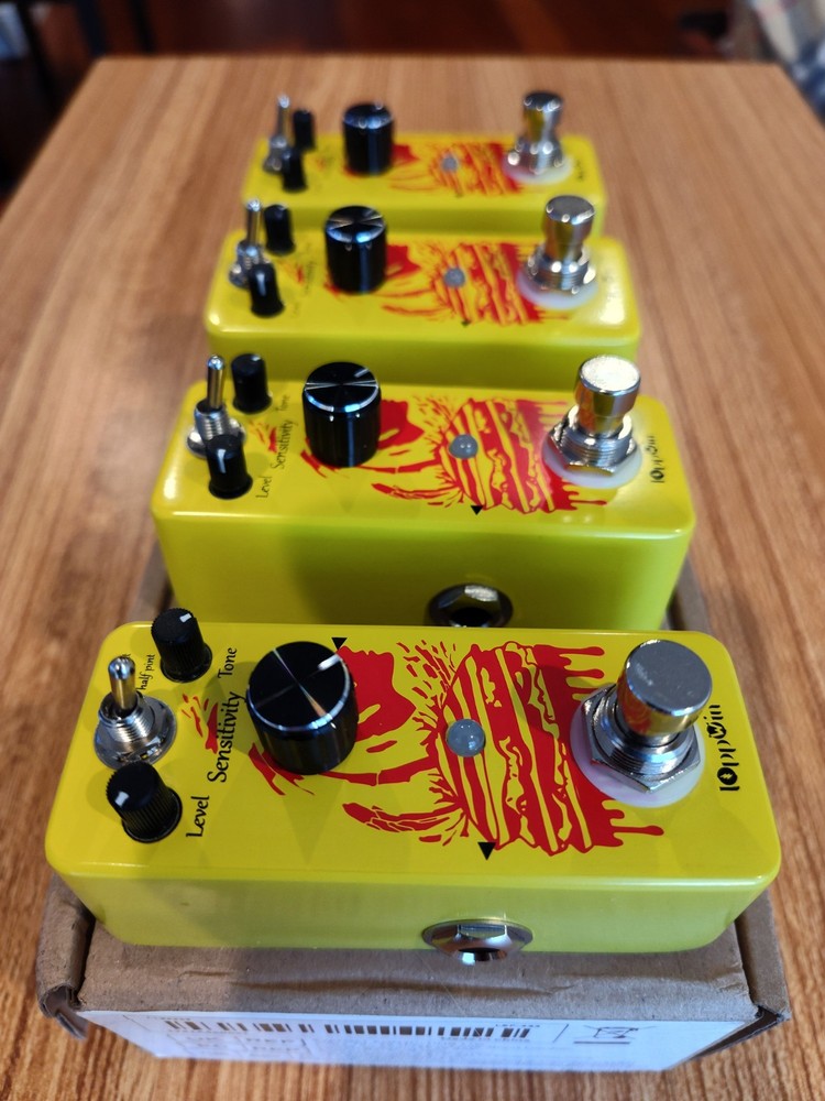 IOppwin Yellow Comp Optical Compressor Electric Guitar Effect Pedal True Bypass