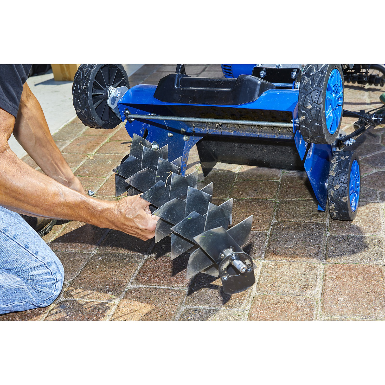 Powerhorse 2-in-1 Gas Dethatcher/Scarifier with 212cc Engine