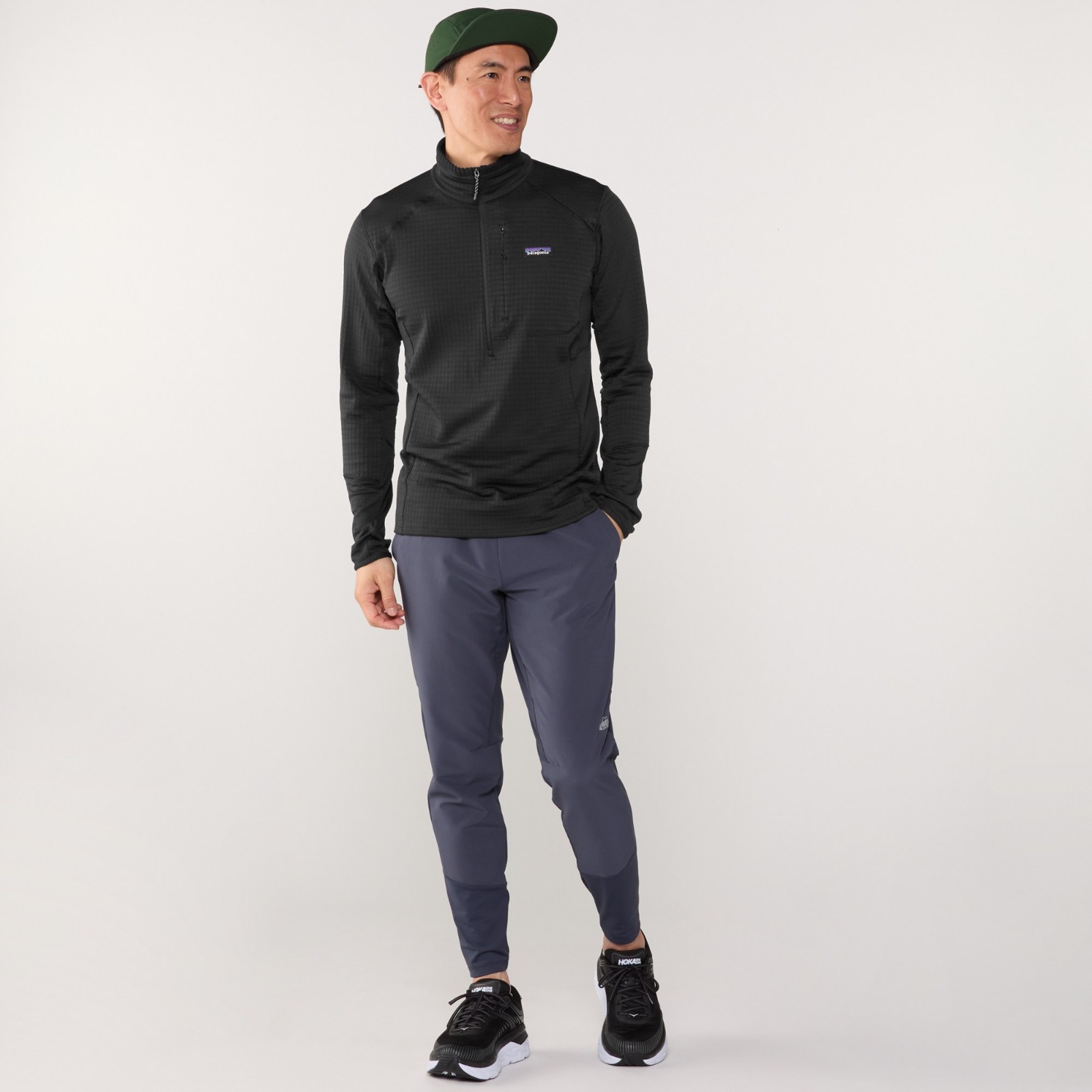 [HOT SALE] Patagonia R1 Pullover - Men's ( Black)