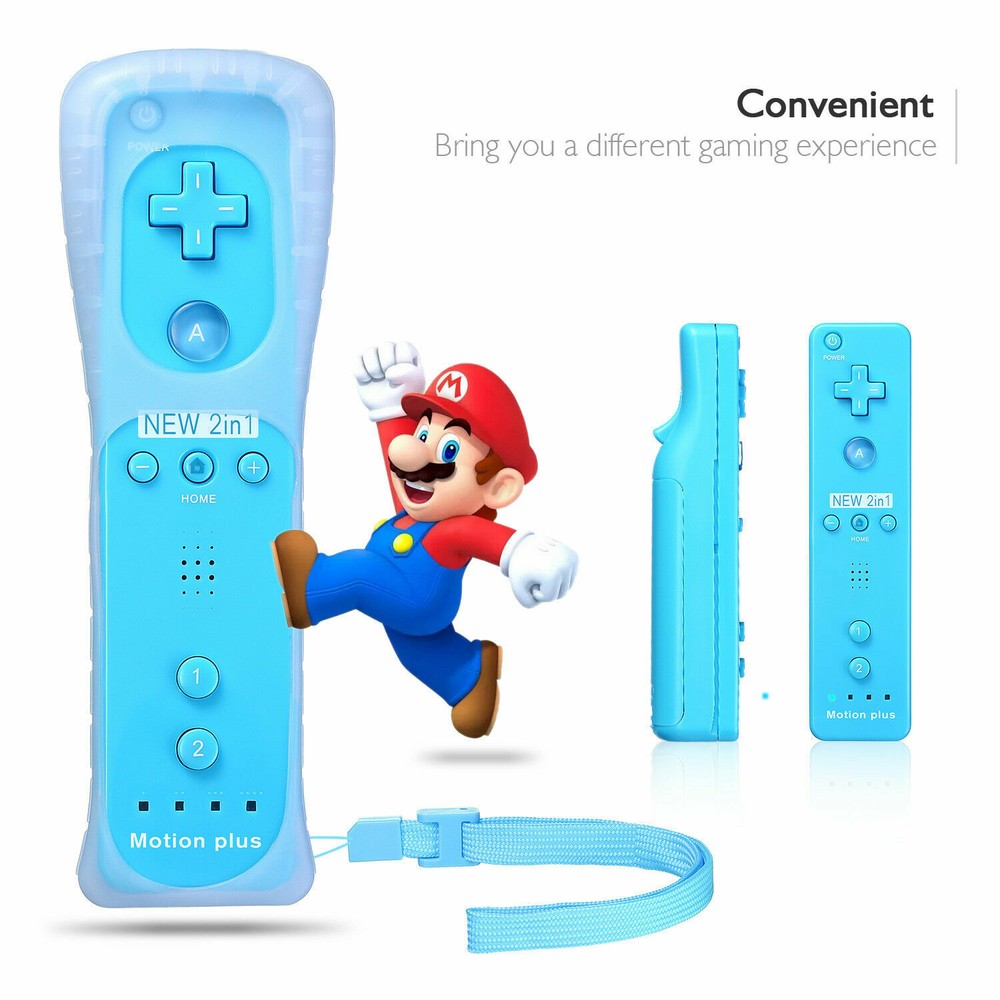 Wiimote Built in Motion Plus Inside Remote Gesture Controller For Wii & Wii U