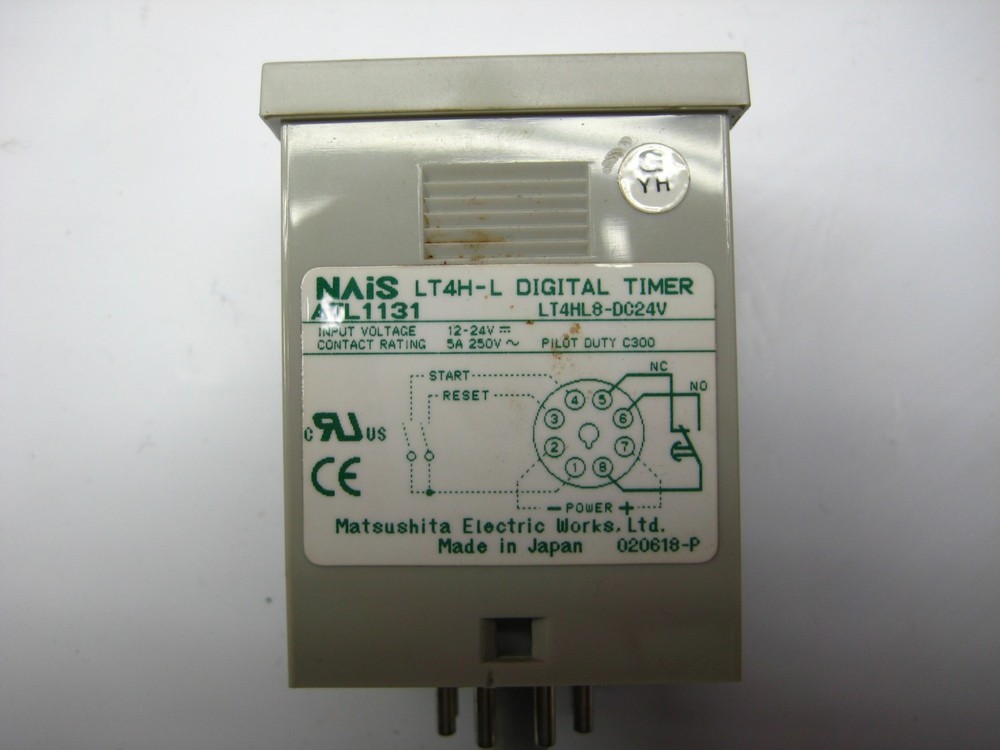NAIS LT4H-L DIGITAL TIMER 24VDC NSNP