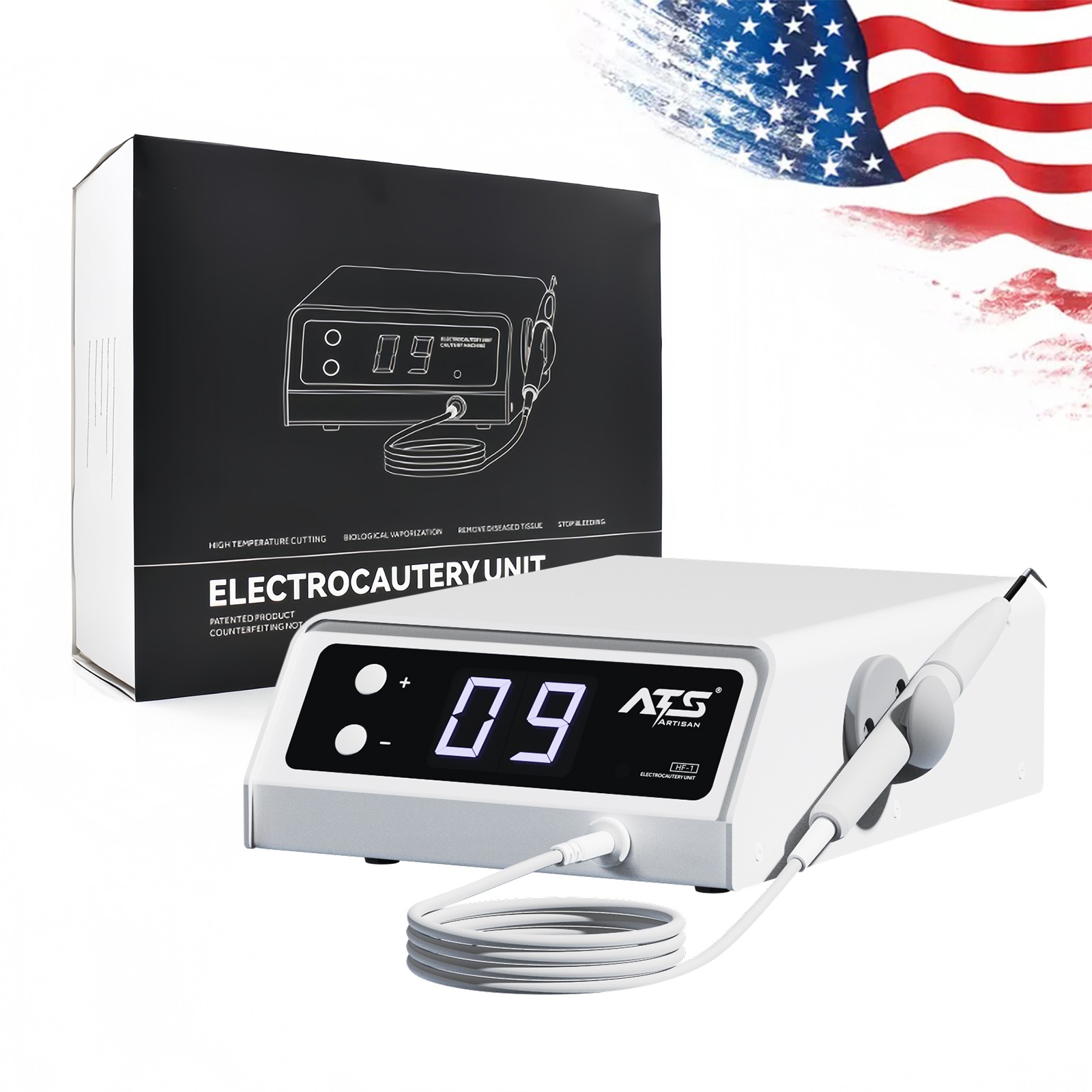 Dental Electrosurge Electrosurgery Unit for Cutting + Coagulating