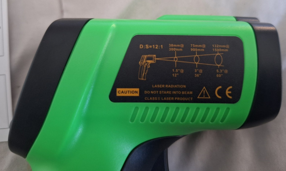 Matco Tools IR Thermometer with Circular Laser MT24G