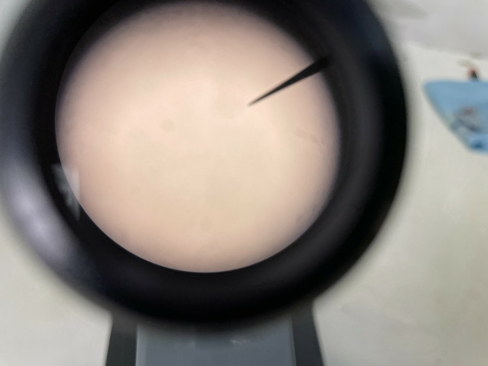 AMERICAN OPTICAL AO SIXTY 3 Objective Laboratory LED BULB Microscope WORKING