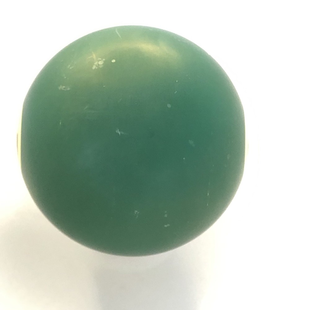 Used Individual Pool Ball Solid Green 6 Replacement Billiards 21/4"