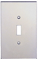 CRL PMP101 Clear Single Toggle Switch Acrylic Mirror Plate
