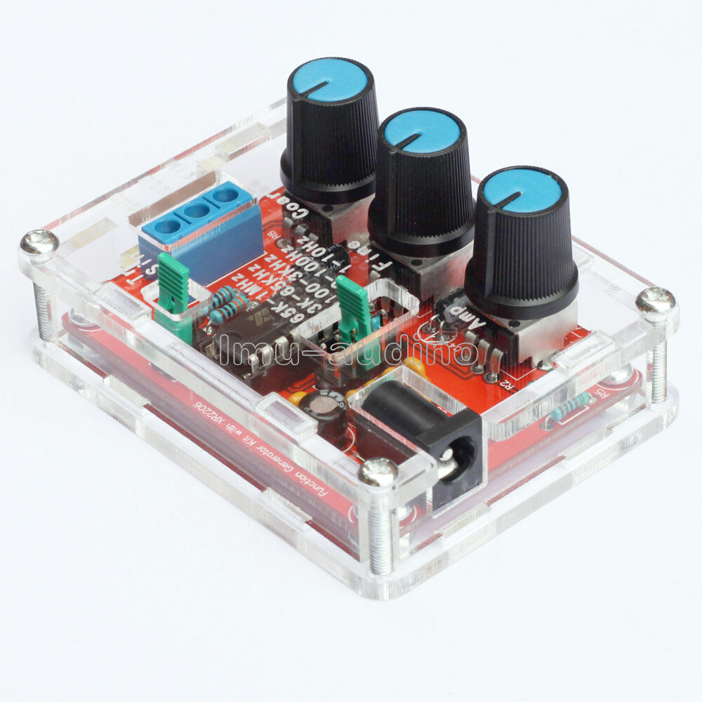 XR2206 1HZ1MHZ Function Generator Signal Generator Sine Triangle Square Wave
