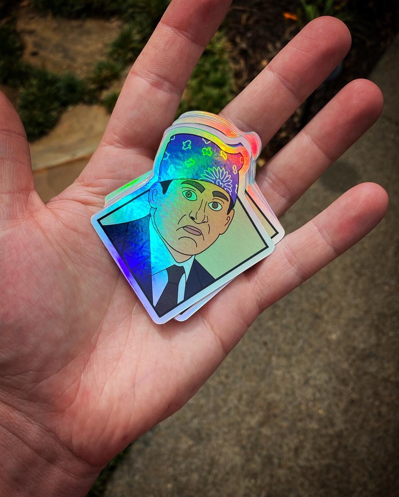 michael scott stickers "prison mike" The Office.