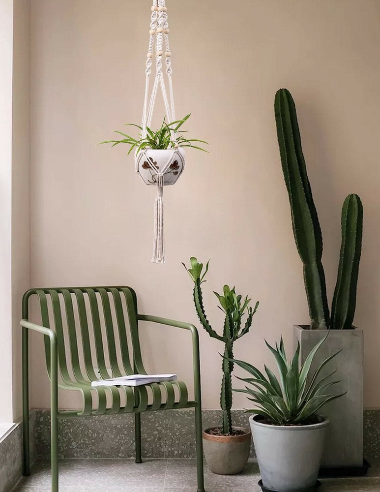 5pc. Macramé Plant Hangers