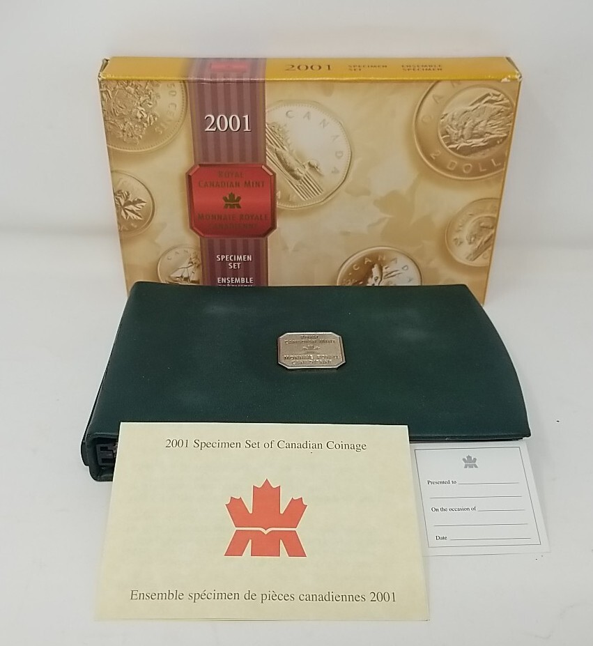 RCM 2001 & 2002 Specimen Sets (14 Coins) #3039