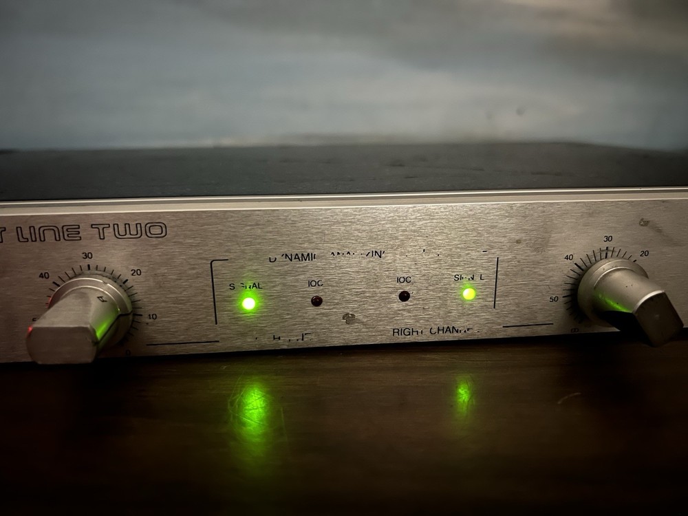 Crown Power Line II /Rack Mount Studio Amp (PL-2) Working TESTED !!