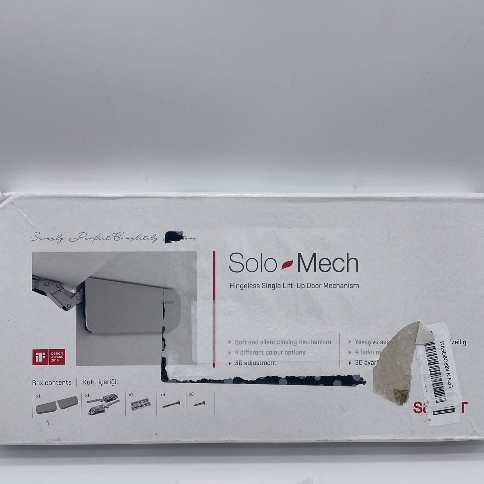 Samet Lift Up Cabinet Door Mechanisms Hingeless Design 1 Pair for Single Door