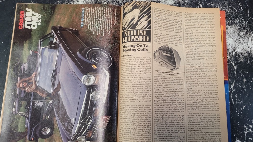 CREEM MAGAZINE MARCH 1979 Readers Poll Winners J.Geils Springsteen