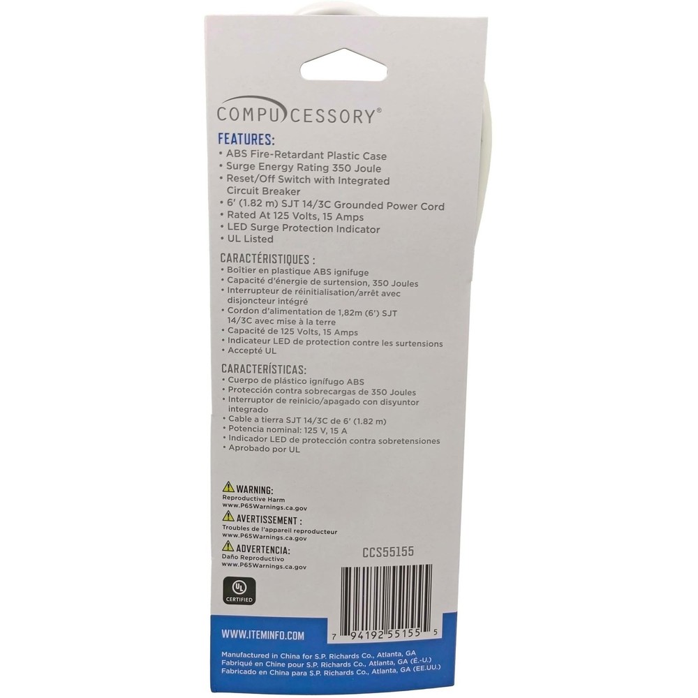 6-Outlet Power Strips