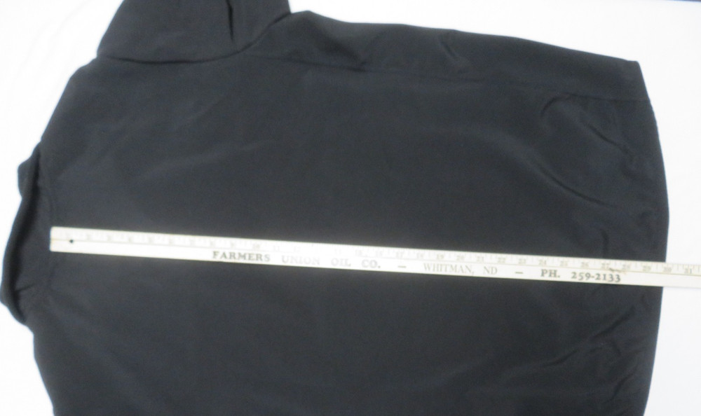 Easton Medium Jacket Black Full Zip Collar Zip Pockets